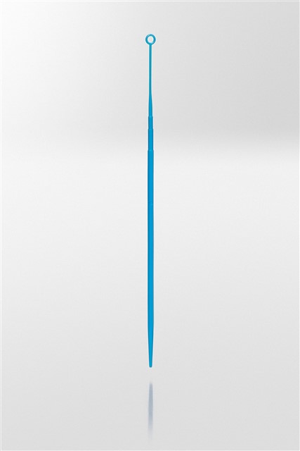 Inokulační klička PS, 10µl, flexibilní, světle modrá